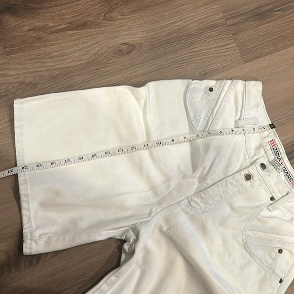 💛Vintage long white Zena Jeans shorts - Picture 12 of 12